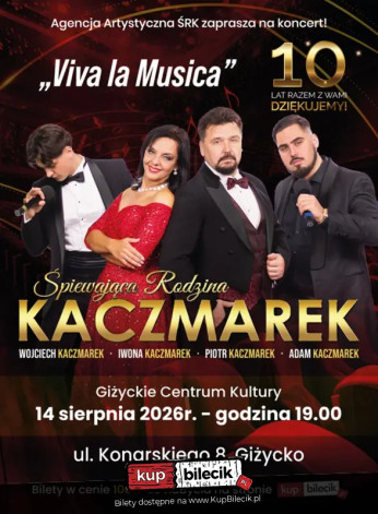 Giżycko Wydarzenie Koncert "Viva La Musica"