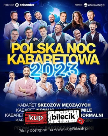 Giżycko Wydarzenie Kabaret Polska Noc Kabaretowa 2023
