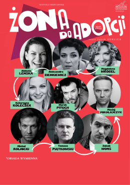 Węgorzewo Wydarzenie Spektakl Żona do adopcji