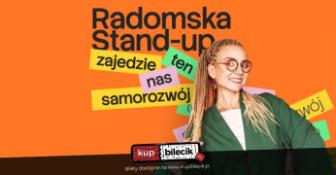 Węgorzewo Wydarzenie Stand-up Aleksandra Radomska ''Zajedzie nas ten samorozwój"